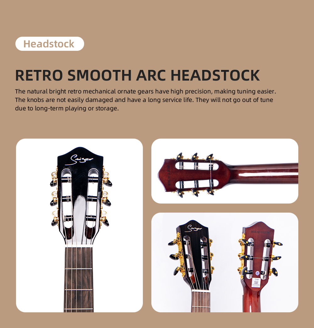 Guitarra cl&aacute;sica silenciosa con ecualizador 1_03