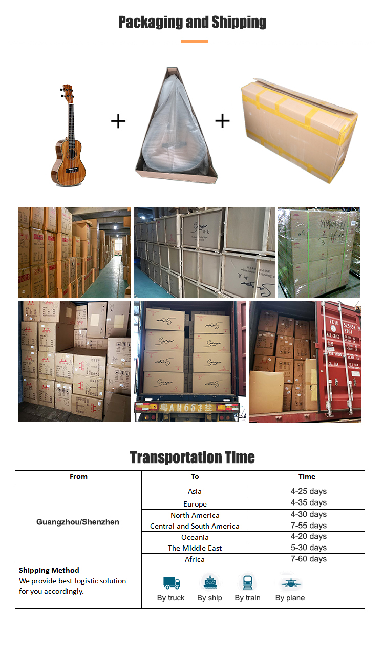 Dibujo de paquete de ukelele.