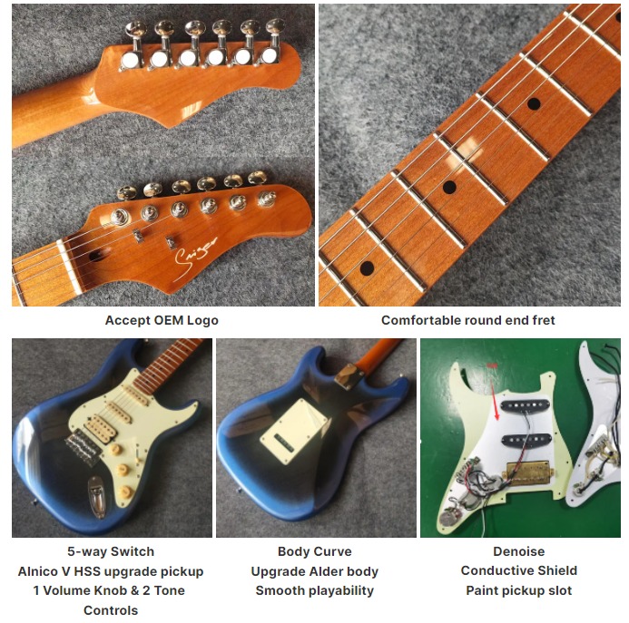 guitarra electrica l-g2-pro