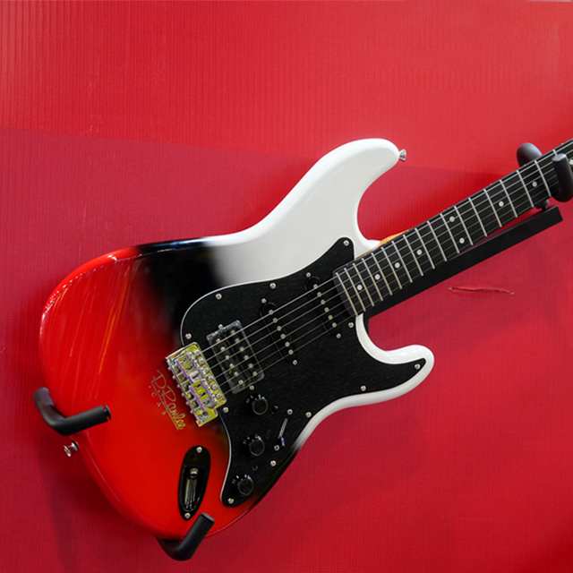 Cuerpo de álamo de álamo al por mayor Maple asado inteligente Multifuncional 8 canales incorporado 10 Efectos Guitarra Eléctrica （L-G2-I6）