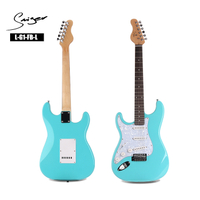 L-G1-FB-L ST Guitarra eléctrica zurdo instrumento musical personalizado