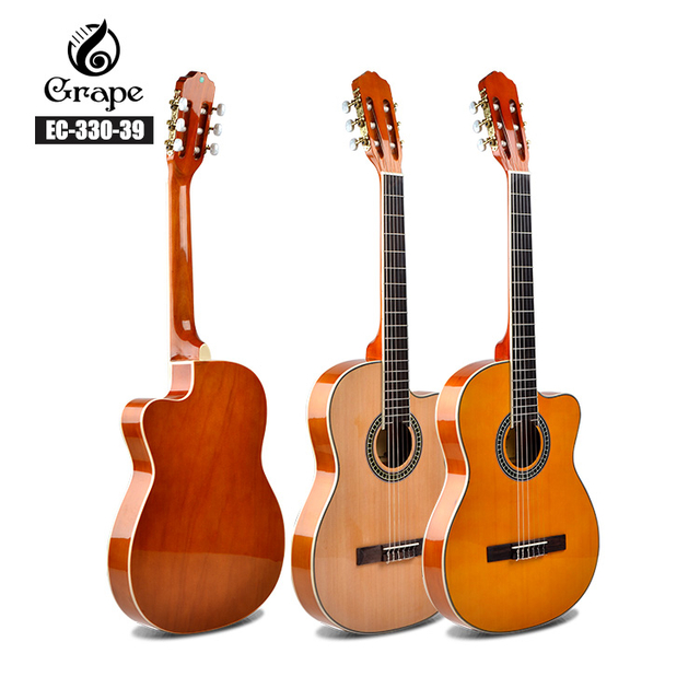 EC-330-39 Guitarras flamencas clásicas y de nailon de cuerpo fino asequibles 