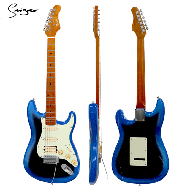 ST Electric Gutiar Fabricación personalizada para pastilla Alnico Solo SSH de alta calidad nueva