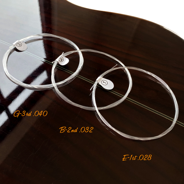 Juego de cuerdas para guitarra clásica Smiger, kit de cuerdas de nailon de 6, OEM personalizado