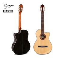 Guitarra clásica de palisandro con tapa de abeto y mástil en forma de C CG-420