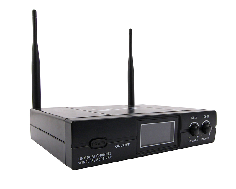 Micr&oacute;fono UHF de doble canal