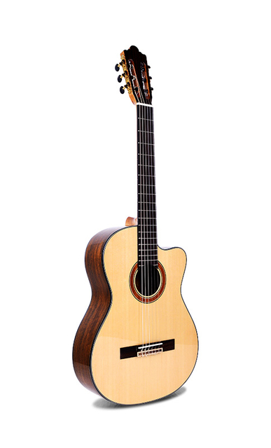 CG-640S-39 Smiger Walnut Tonewood Guitarra clásica Tapa de cedro macizo