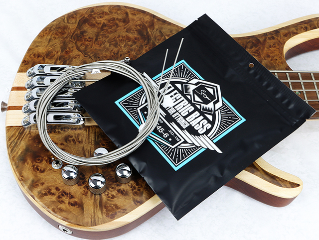 Cuerdas de bajo de 4/5/6 cuerdas, cuerdas de guitarra de China, precio al por mayor de fábrica, cuerdas de bajo