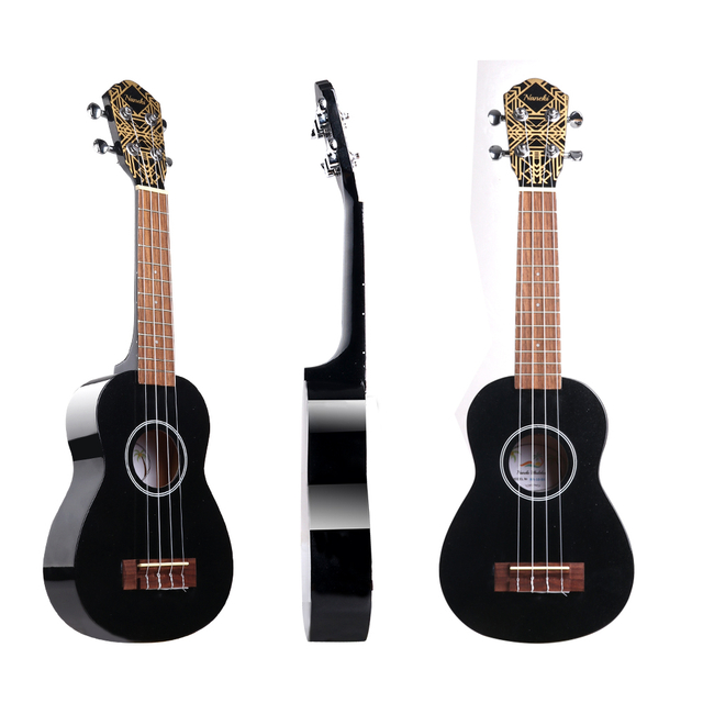 Naneki Ukelele soprano Guitarra para niños Uke colorido 21 pulgadas