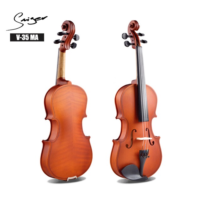 Violín V-35 con tapa maciza, todos los tamaños