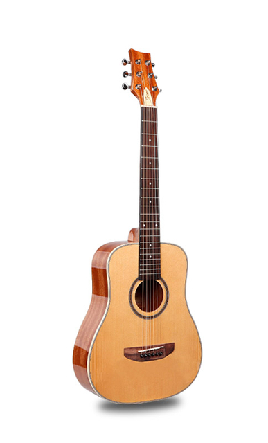 Mini guitarra acústica TS1-34 para principiantes, tamaño de 34 pulgadas