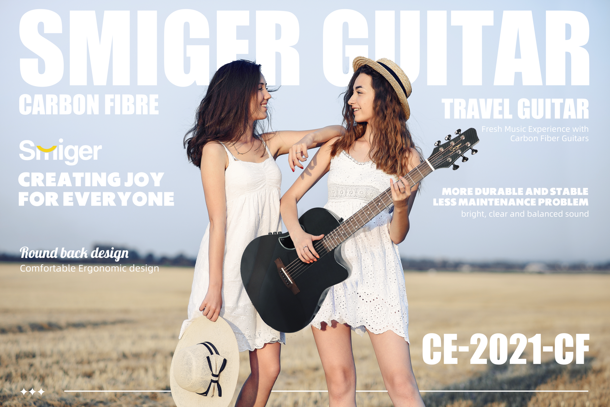 guitarra acustica smiger