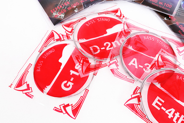 Cuerdas de guitarra de China, precio al por mayor de fábrica, cuerdas de bajo con cuerda de bajo eléctrico 4/5/6