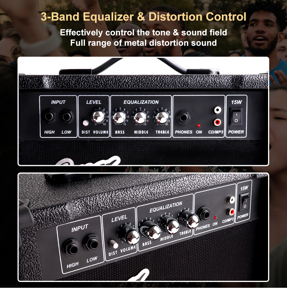 Amplificador de guitarra YX-15 (3)