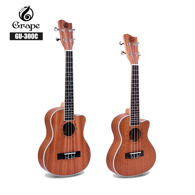 Kit para principiantes de concierto de ukelele seccionado GUC-300C