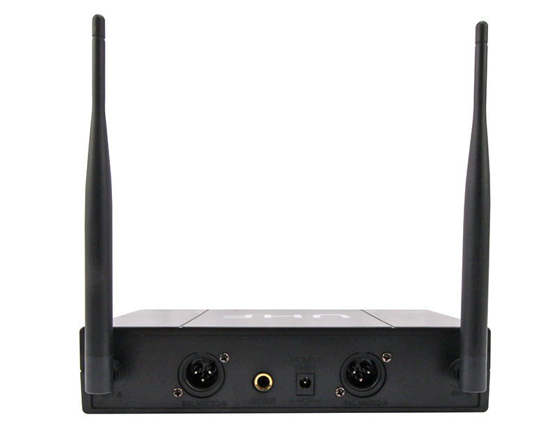 Micr&oacute;fono UHF de doble canal