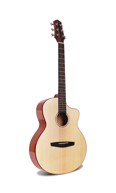 M-F20S-39 Fondo y aros de caoba africana Tapa de abeto para guitarra acústica