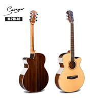 M-210-40 Smiger Guitar Factory OEM Guitarras acústicas Stika Spruce personalizadas 