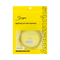 Gran oferta simger GA-E30 cuerdas de guitarra ligeras normales para guitarras eléctricas bobinado de níquel accesorios de guitarra juego de cuerdas 6 uds
