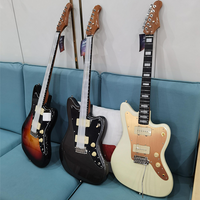 Guitarra eléctrica JM-Ember - Cuerpo de álamo, mástil de arce con incrustaciones de palisandro, pastillas P90 - Venta al por mayor B2B para tiendas minoristas de música