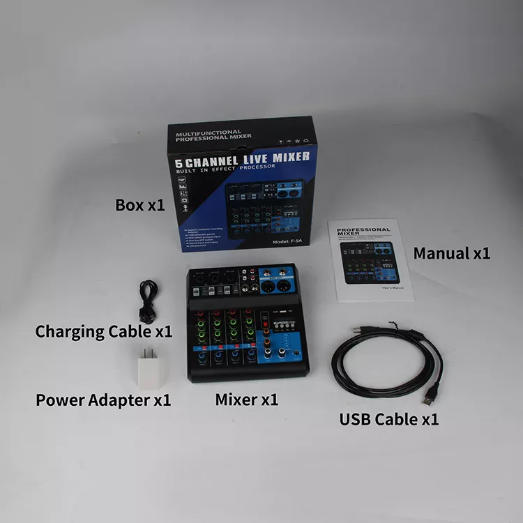 mezclador de audio para cantar