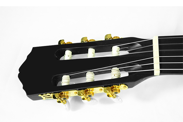 CGM-10-N Guitarra acústica de 39 pulgadas: tapa de abeto + parte trasera y laterales de sapeli, preferida para venta al por mayor con extremo B