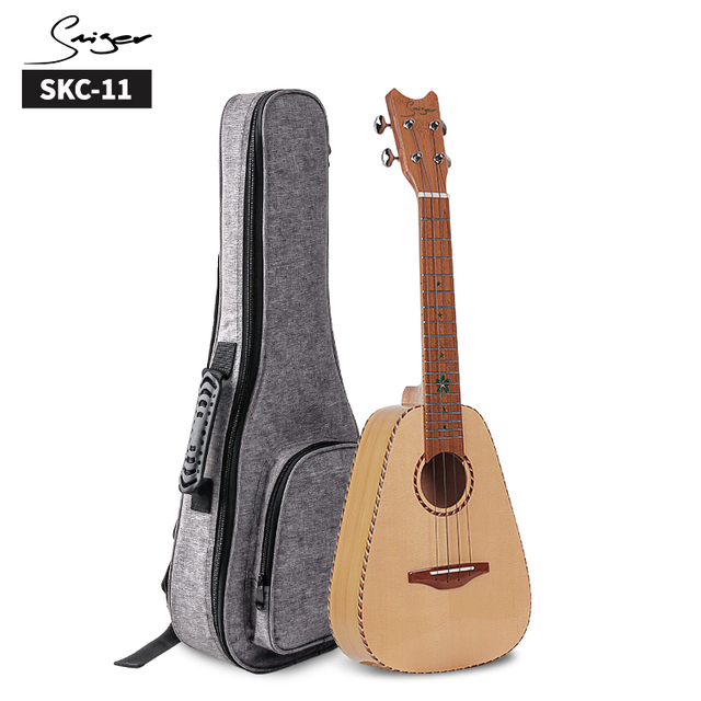 2023 Recién llegados Ukulele Concierto de madera maciza de bambú Piña