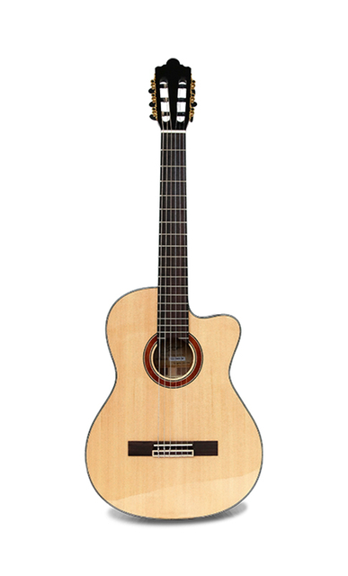 CG-740S-39 Guitarra clásica cutaway de palisandro y cuerdas de nailon