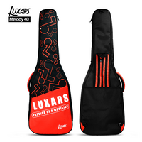 China Venta caliente Bolsa de guitarra acústica Acolchado grueso Impermeable Correa de hombro ajustable Funda de guitarra