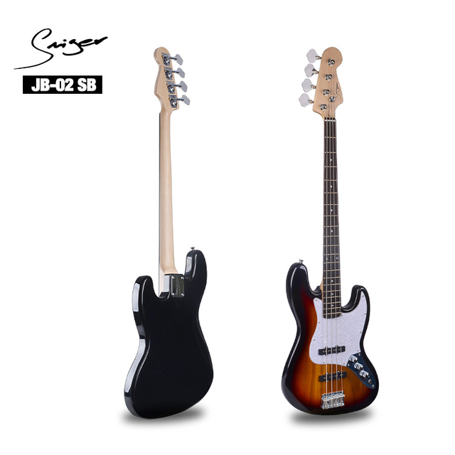 Fábrica de China, venta al por mayor, bajo eléctrico OEM Smiger, 4 cuerdas, bajo de Jazz adecuado para amantes de la música