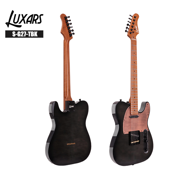 Guitarra eléctrica Luxars Custom Solid Flamed Maple Top SG27-FM