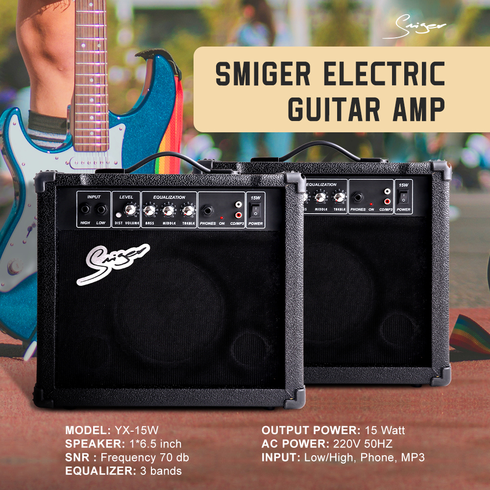 Amplificador de guitarra YX-15 (1)