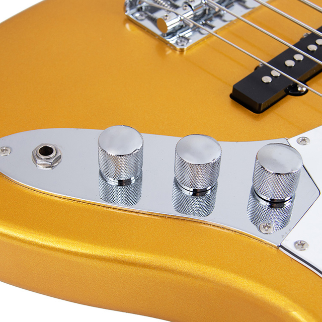 Comercio al por mayor Smiger Bajo Eléctrico Guitarra de 4 Cuerdas Instrumento Musical Guitarra Bajo para Principiantes (JB-01）